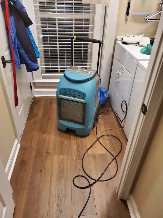 Commercial dehumidifier deployed for Flood Damage Cleanup in Southaven
