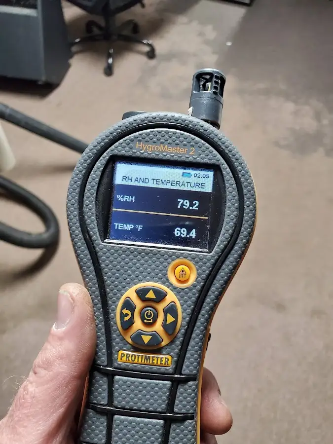 Moisture meter humidity assessment for Fire & Smoke Damage Restoration in Southaven